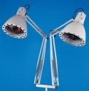 Dual infrared lamp